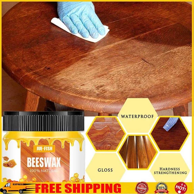 Refinado Natural Condimento Cera de Abejas Madera Muebles Mesas Piso Esmalte Cera de Abejas