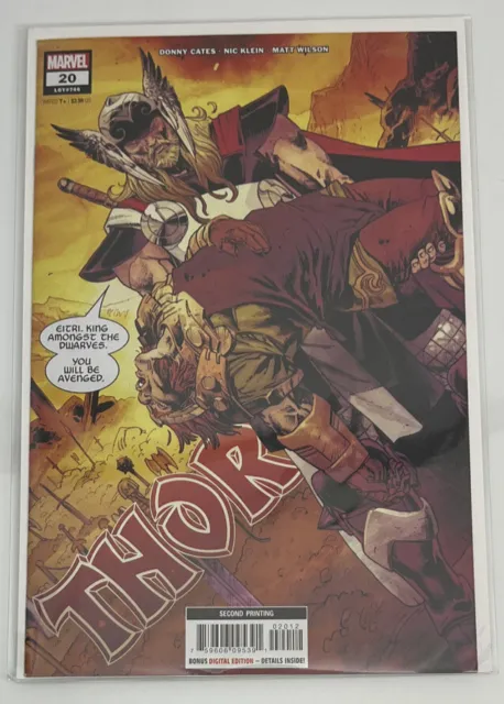 Thor #20 Second 2nd Printing Marvel Comics