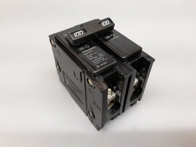 Challenger 100 Amp 2 Pole C2100 Main Circuit Breaker