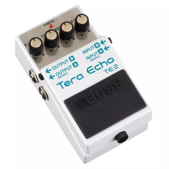 Boss TE-2 Tera Echo Ambient Delay Pedal Effektgerät