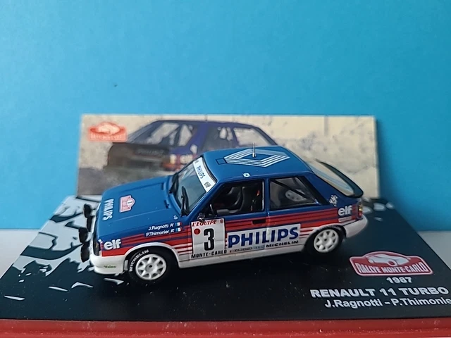 GRANDI E PICCOLE AUTO: Renault 11 Turbo Gruppo N Rally Monte Carlo 1985 GRANDI E PICCOLE AUTO: Renault 11 Turbo Gruppo N Rally Monte Carlo 1985