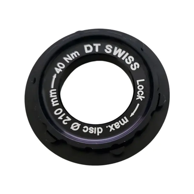 DT Swiss CenterLock to 6-Bolt Disc Adaptor FOR 15MM THRU AXLES for hub lockring