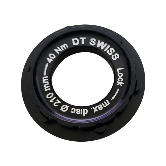 DT Swiss CenterLock to 6-Bolt Disc Adaptor FOR 15MM THRU AXLES for hub lockring
