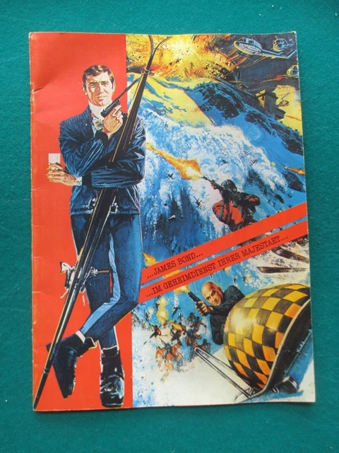 Film Prospekt James Bond Im Geheimdienst ihrer Majestät United Artists