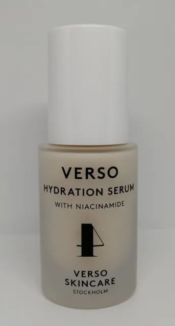 Verso Hydration Serum With Niacinamide 30ml NEW