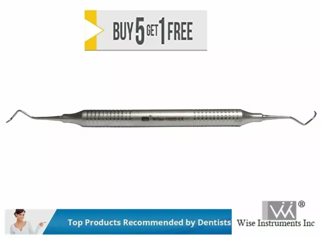 Dental Scaler 204S Posterior Sickle # 204S by Wise instruments