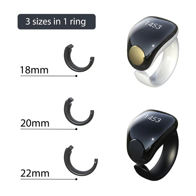 Gadget Ring Mit Mini-Klinge - Verstellbarer Edelstahl Ring Mit Verstecktem Tool (Silber)
