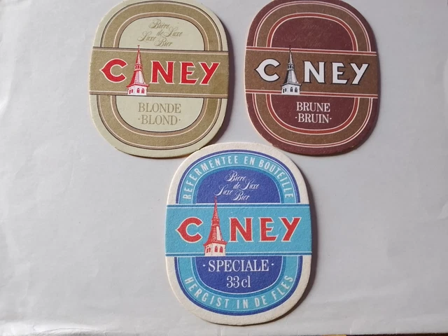 sous bocks bières Ciney