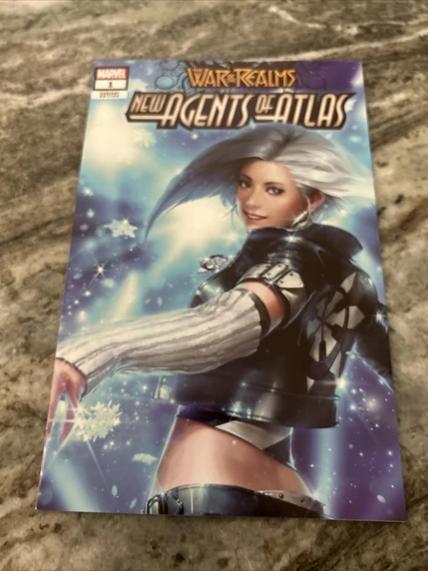War Of Realms New Agents Of Atlas 1 Luna Snow 2Nd Print Variant Aero 1St Wave