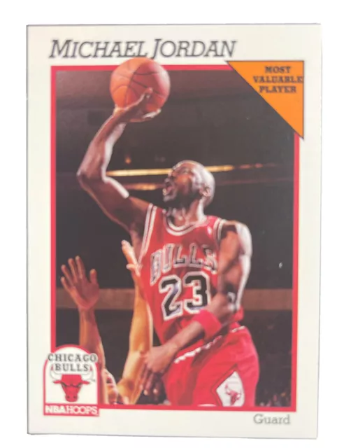 carte nba jordan hoops 1991-1992