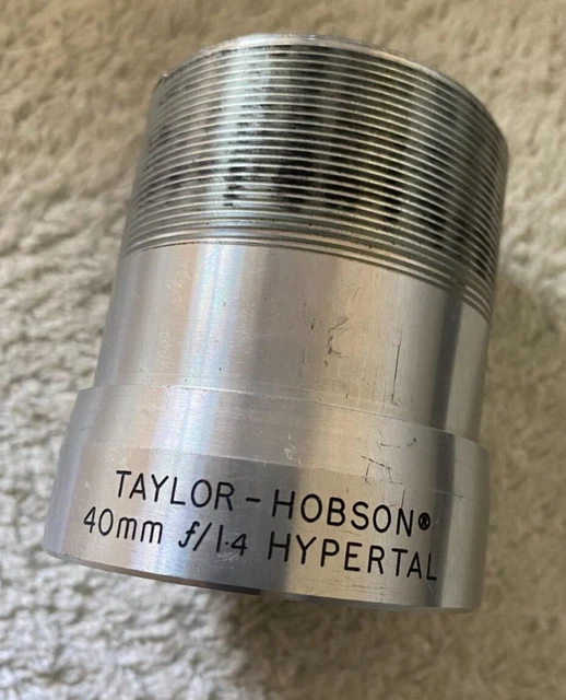 LENTE DE PROYECTOR BELL & HOWELL 38 mm de TAYLOR HOBSON para proyector 16 mm