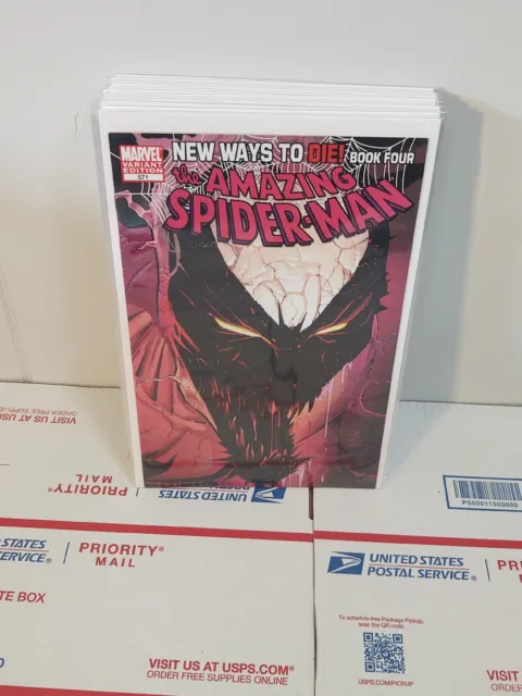 The Amazing Spider-Man #571 Nov. 2008 Marvel Comics John Romita Jr. Variant