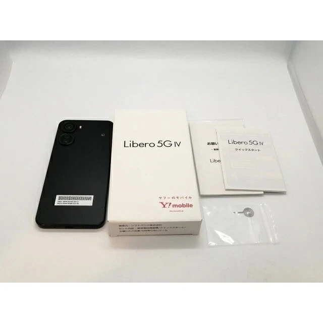 Libero 5G IV ブラック A302ZT Y!mobile ZTE Libero 5G IV Black 128GB/4GB SIM-Unlocked A302ZT