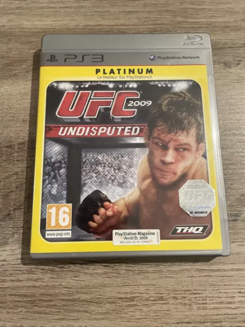 Jeu UFC 2009 Undisputed pour PS3 en Boite PAL FR TBE