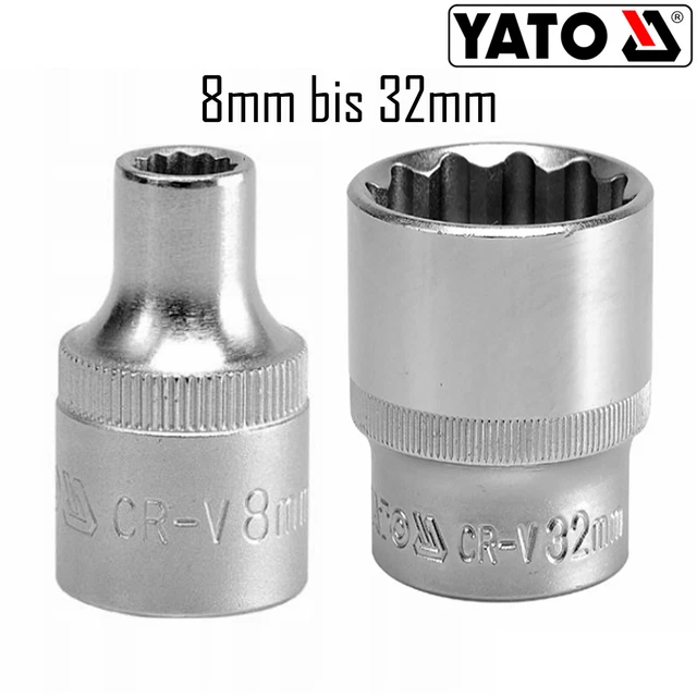 PROXXON 23318 Vielzahn XZN Einsatz Bit Nuss VZ5 – Länge 55 Mm, Antrieb 1/2", Für Maschinenbetätigung