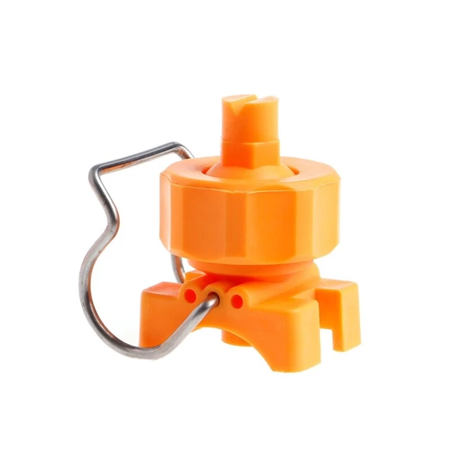 3/4" Adjustable  Flat Fan Full Cone Clamp Clip Nozzle Watering Irrigation