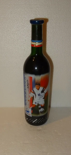 Bouteille de Vin Bordeaux Collector vide COUPE DU MONDE USA 94 - ARGUS