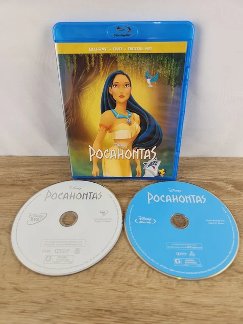 Pocahontas (Bluray/DVD, 2016) - Disc's are Excellent