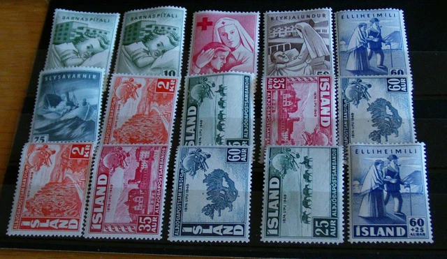 Island Mixture Never Used Stamps Great Condition