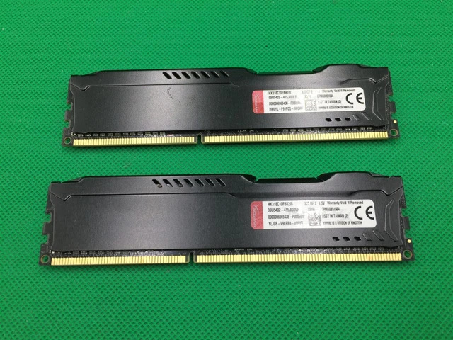 Kingston Fury Hyperx DDR3 8GB (2x4GB) Hx318c10fbk2/8 Occasion Testé