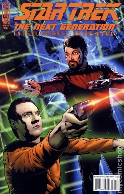 Star Trek The Next Generation Intelligence Gathering 1B VF 2008 Stock Image