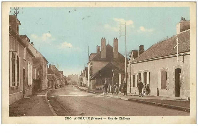 51.ANGLURE.n°21731.RUE DE CHALONS