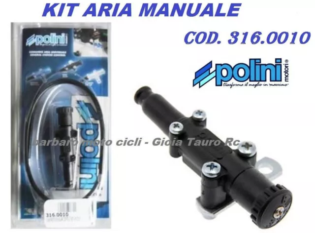 Polini Kit Aria Manuale X Carburatori 12 16 17,5 19 21 24 26 316.0010