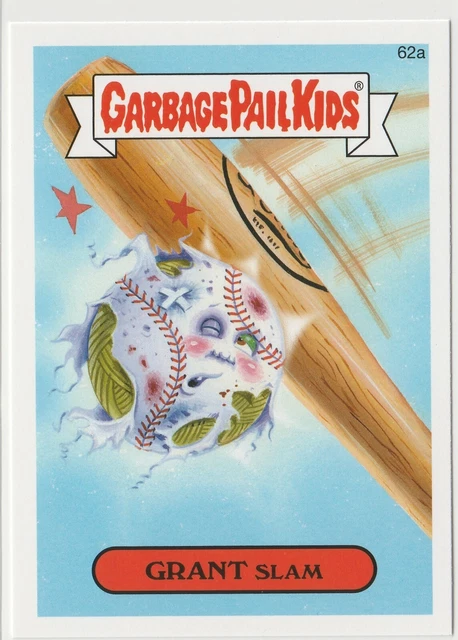 Garbage Pail Kids Grant Slam 62a GPK Topps 2015 Series baseball sticker card