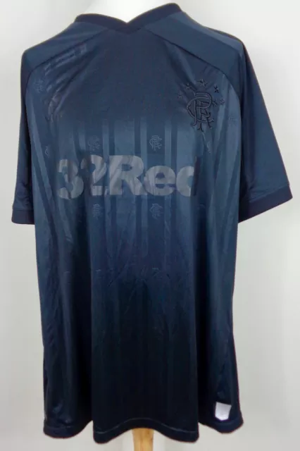 2019/20 GLASGOW RANGERS - Limited Edition Verdunkelungsshirt - 'TAVERNIER 9' - 5XL