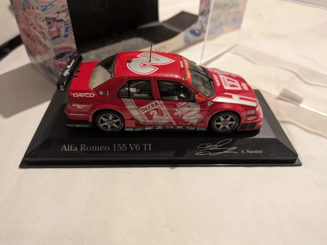 Minichamps 1:43 A. Nannini Alfa Romeo 155 V6 TI DTM 1995 #7