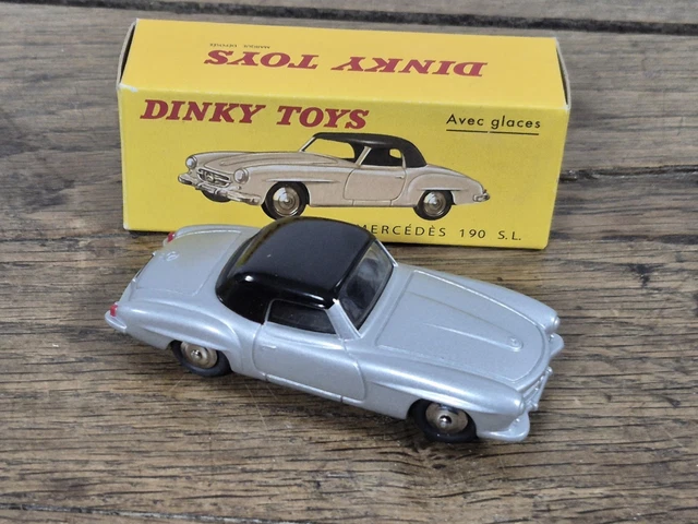 Miniature Mercedes 190 SL - Atlas / Dinky Toys 1/43 - Occasion En Bon état