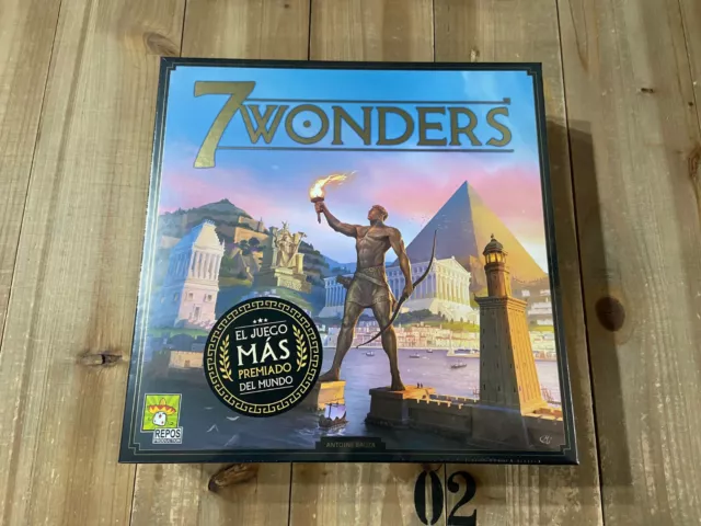 juego de mesa - 7 WONDERS - Asmodee - Nueva Edición española