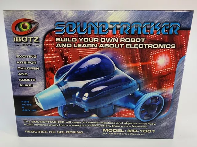 SOUNDTRACKER - BUILD Your Own Robot Kit by iBOTZ £4.95 - PicClick UK