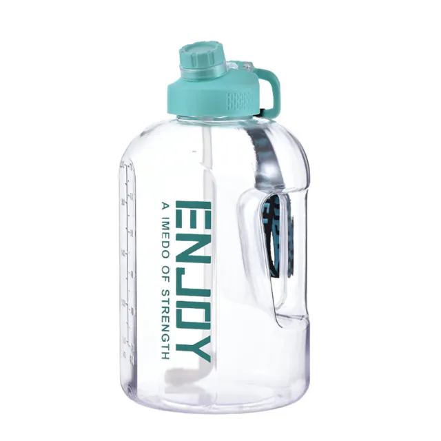 Impugnatura bottiglia sportiva 2200 ml facile da pulire uso quotidiano bottiglia per bere acqua