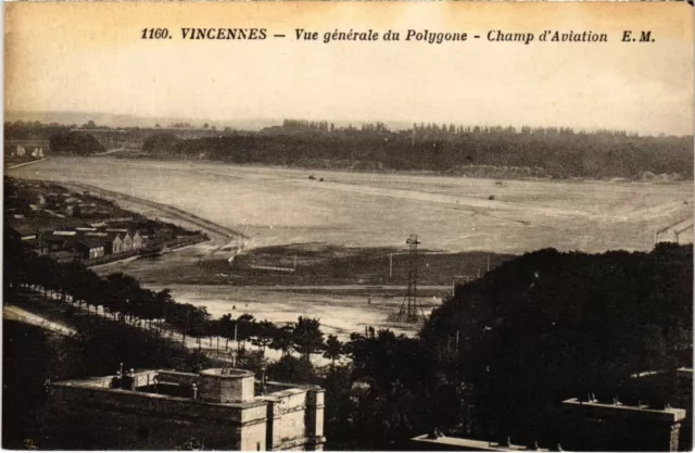 CPA Vincennes vue generale du Polygone (1348882)