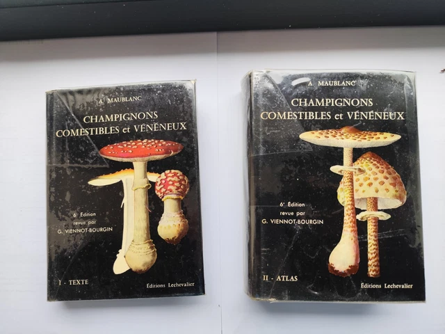 Champignons Comestibles Et Vénéneux – Marcel Locquin – Livre Ancien (jauni)