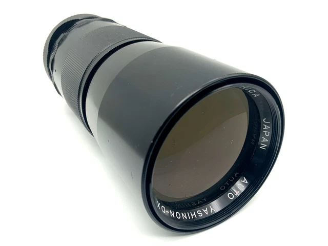 Objectif Yashica Auto Yashinon DS 50mm F/1.4 - Monture M42 - Avec Couvercles - Occasion