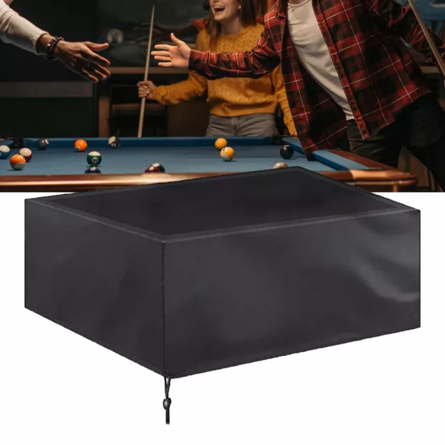 Full Range of Coverage Pool Table Cover Easy to Install and Fit with Drawstring