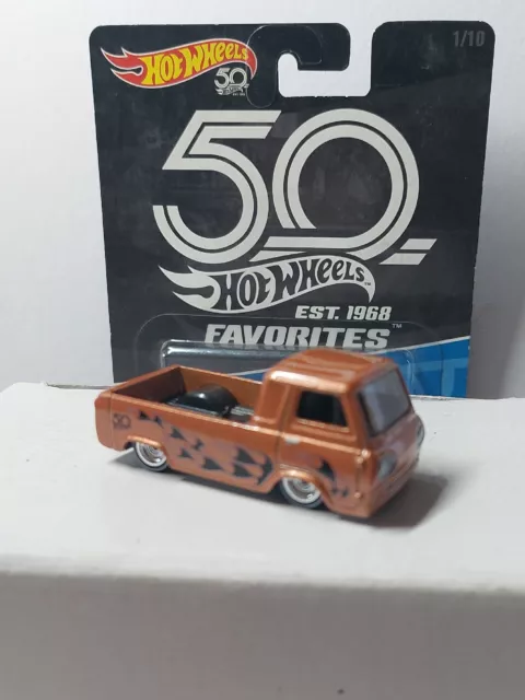 Hotwheels 1/64 🇨🇵 60 Ford Econoline Pickup Favorites 50th #loose