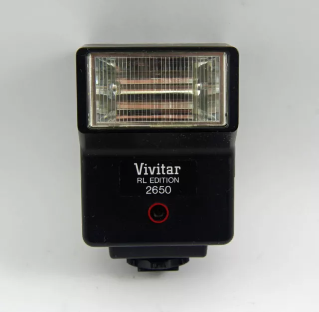 Vivitar 2650 RL Edition Flash with Original Box and Instruction Manual 3