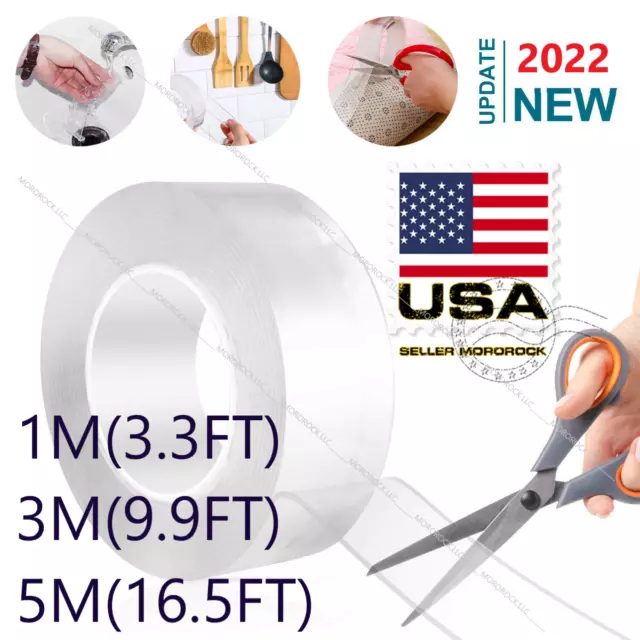 3M Double Sided Tape Adhesive Strength Ultra Thin 55236 strong 0.12mm thick  50M