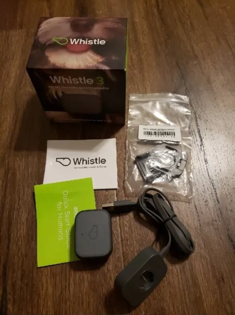 Whistle 3 GPS Pet Tracker and Activity Monitor In Original Box Color
