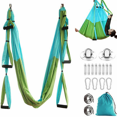Anti-gravity Aerial Yoga Hammock Swing Full Set Fitness Inversion Trapeze Sling