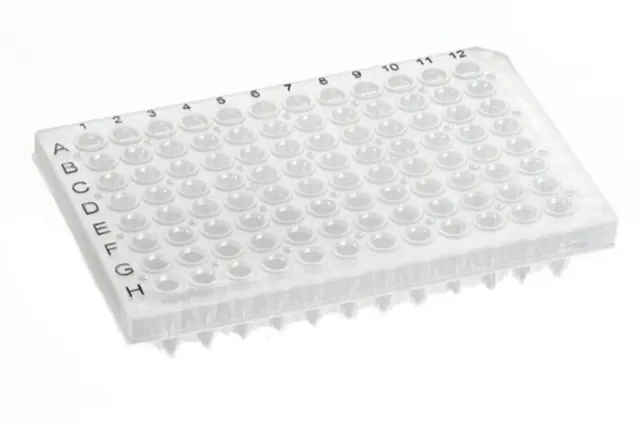 AZENTA™ 4titude™ 0.2ml 96 Well Semi-Skirted PCR Microplate 5/Pk - LABORATORY LAB