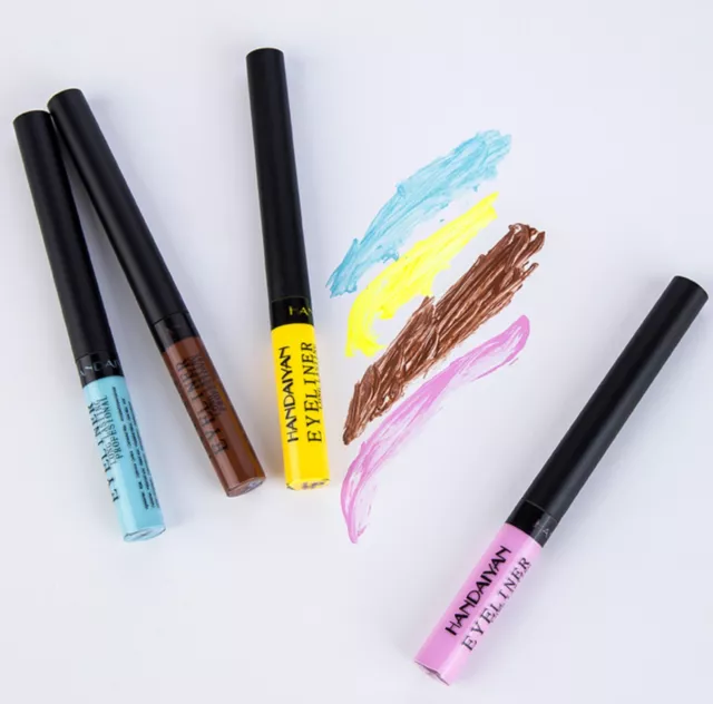 Eye Makeup Bright Colorful Matte Liquid lasting Eye Eyeliner Shadow Eyeshadow 3