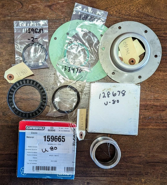 SKF Bearing Kit UC35BK - For 35lb Huebsch, Unimac, Speed Queen Commercial Washers 9 thumbnail image