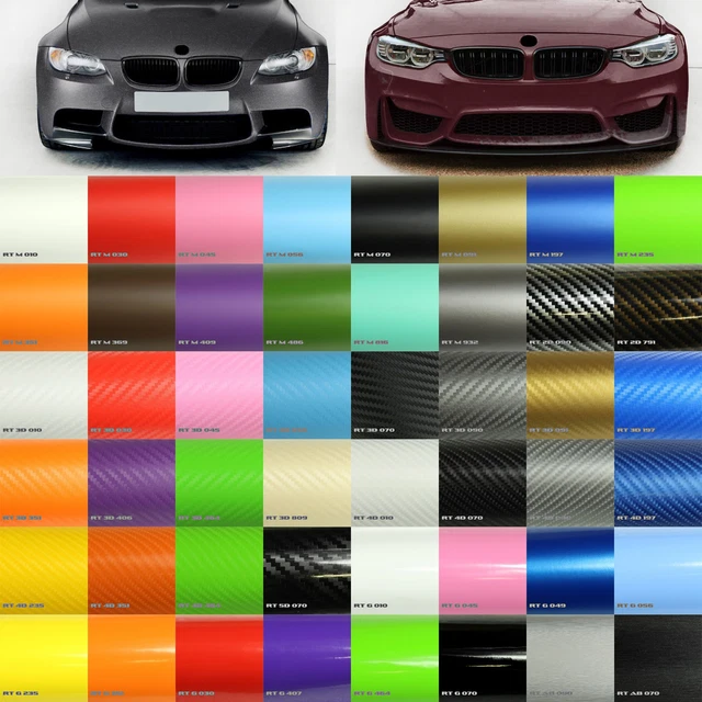 Pellicola Adesiva Nero Lucido Per Car Wrapping E Tuning Auto E Moto Antigraffio 16485876 - Foto 14