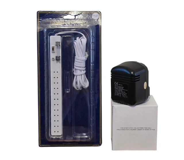 THE MINATURE LIGHTING CO - POWER STRIP + TRANSFORMER PLUG - For DOLLS ...