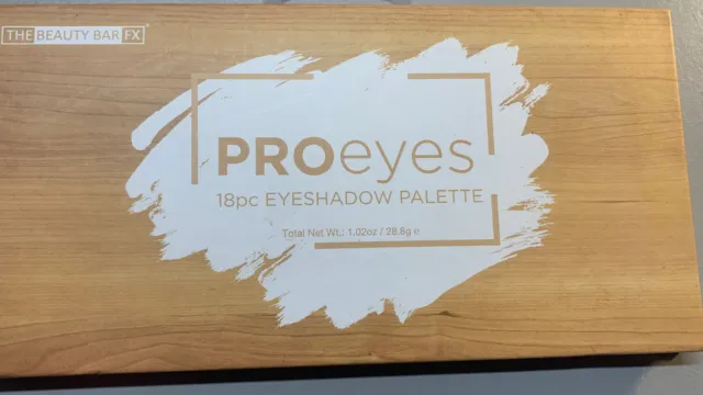 18 Colors ProEyes Eyeshadow Palette Eye Shadow Makeup Kit -The Beauty Bar FX -m2