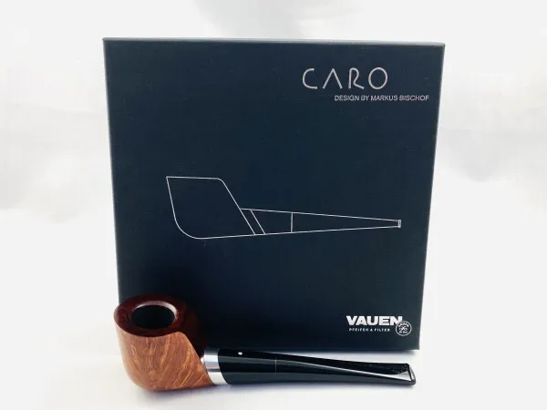 VAUEN Caro 1 Pfeife - 9mm Filter pipe pipa Premium Weißpunkt